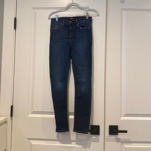Hudson skinny jeans size 26 highrise